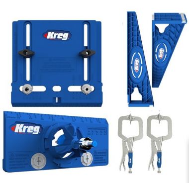 Набор для установки мебельной фурнитуры KHI-HINGE-INT, KHI-PULL-INT, KHI-SLIDE-INT и KHC-MICRO-2шт KREG KHI-PROMO-20 ― KREG