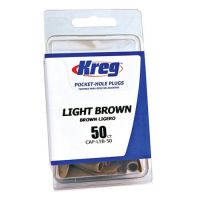Заглушка пластиковая светло-коричневые KREG CAP-LTB-50